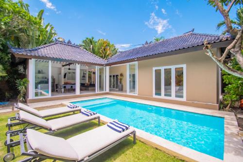 an image of a swimming pool in a villa at Sitara Villa in Seminyak