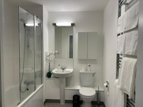 Kupatilo u objektu Immaculate 2-Bed Apartment in east London