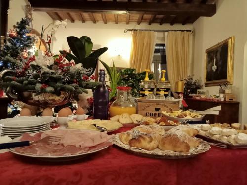 Comida en el bed and breakfast o alrededores