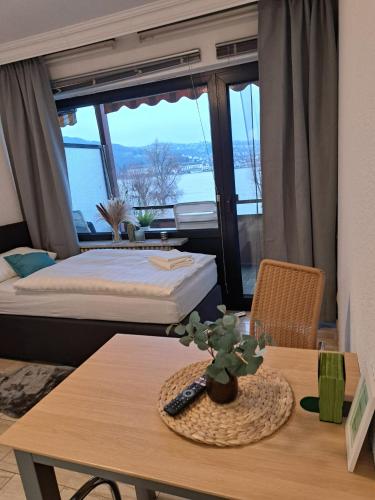 Postel nebo postele na pokoji v ubytování Apartment 22