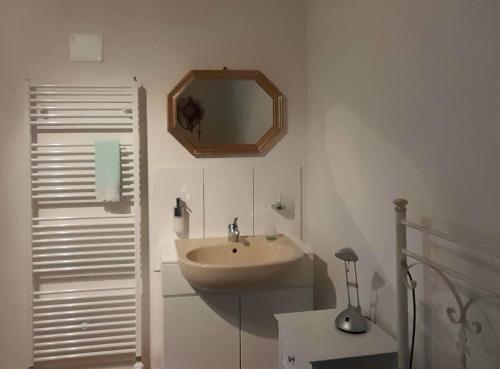 Kúpeľňa v ubytovaní DOLOMITI Ferienwohnung, Appartamento vacanze.