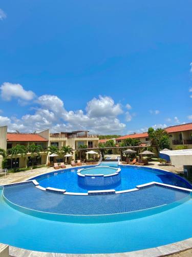 Kolam renang di atau dekat dengan Solar Água Apartaments