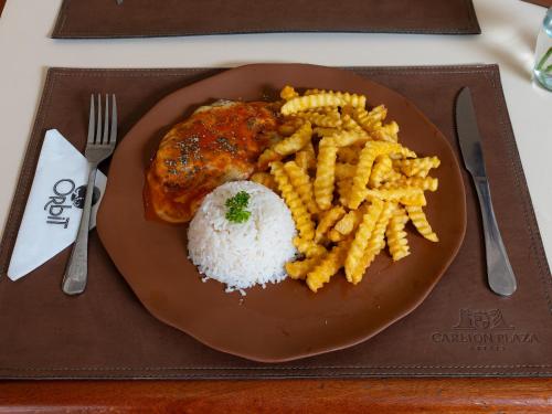 Essen im Hotel oder in der Nähe