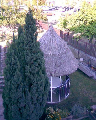 Zahrada ubytování Vár-Lak Apartman