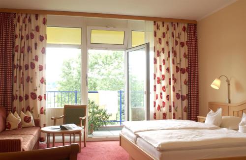 GASTHOF SCHEER Feriendomizilにあるベッド
