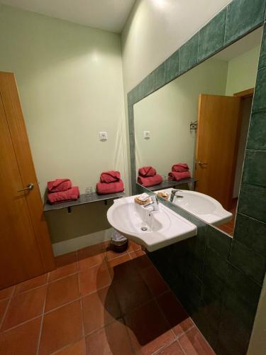 Ένα μπάνιο στο Quinta Do Salgueiro B&B - Turismo Rural