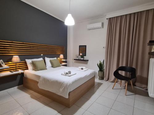 Posteľ alebo postele v izbe v ubytovaní Apartment in the heart of the city 3