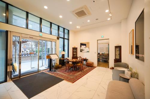 Χώρος καθιστικού στο Hotel DADA Insadong
