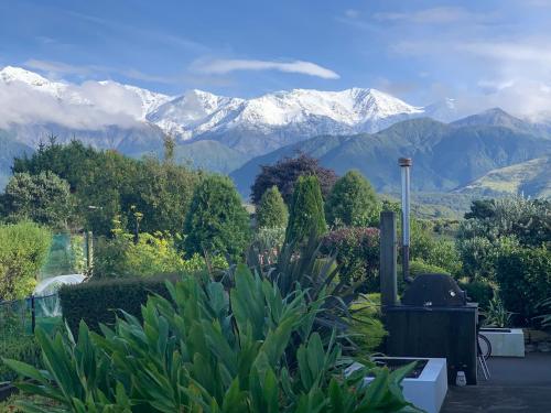 Üldine mäevaade või majutusasutusest Kaikoura Mountain Views Villa pildistatud vaade