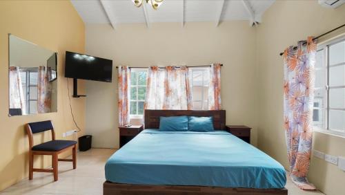 Un ou plusieurs lits dans un hébergement de l'établissement Your roomy comfortable place K4