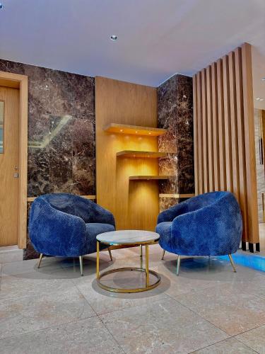 Χώρος καθιστικού στο MIRADOR HOTEL