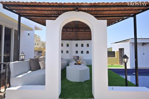 Αίθριο ή υπαίθριος χώρος στο EKO STAY - Octagon Farms Villa