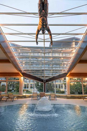 Πισίνα στο ή κοντά στο Kurhotel Zink e. K.
