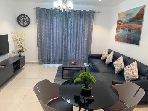 Χώρος καθιστικού στο The Lennox Luxury Suites & Apartments