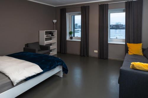 Легло или легла в стая в Ventspils jahtu osta, Ventspils Marina