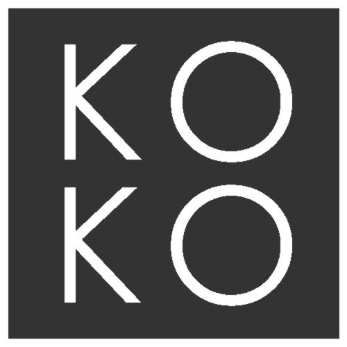two white o rings on a black background at KOKO HOTEL Kagoshima Tenmonkan in Kagoshima