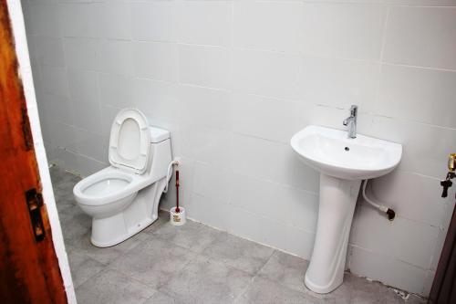 Koupelna v ubytování TYGAJ HOME