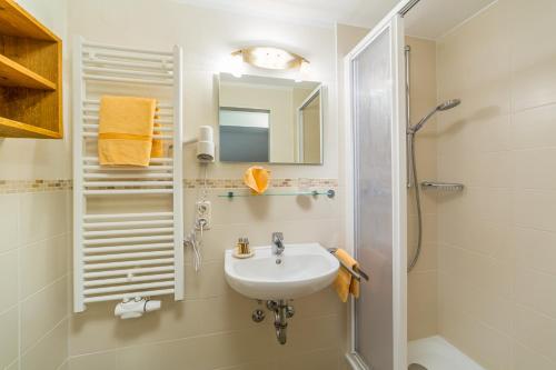 Un baño de Gästehaus Linsinger
