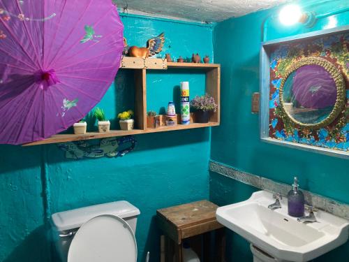O baie la Hostal Buena Vista