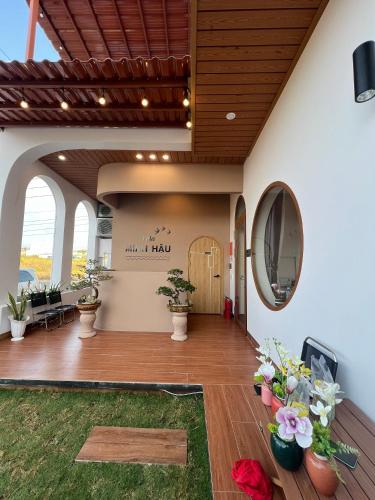 Zahrada ubytování VILLA MINH HẬU