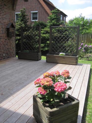 Κήπος έξω από το Ferienhaus Am Hohen Berg