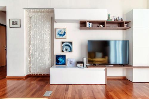 Kuchyň nebo kuchyňský kout v ubytování Sestante Apartments by Quokka 360 - A garden in the town centre