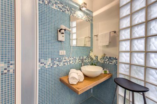 Koupelna v ubytování Residenza Romantica