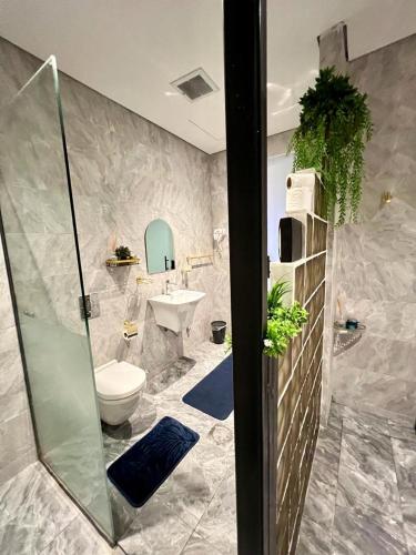 Phòng tắm tại Elite Apartments
