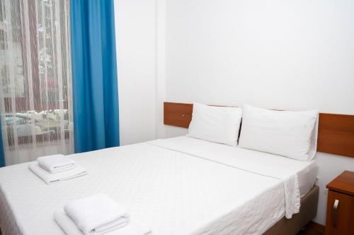 Katil atau katil-katil dalam bilik di Akyaka Nehir Butik Otel