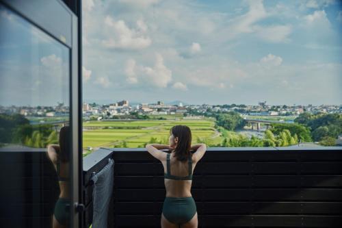 Un balcón o terraza en YHouse