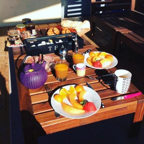 Jídlo v bed and breakfast nebo okolí