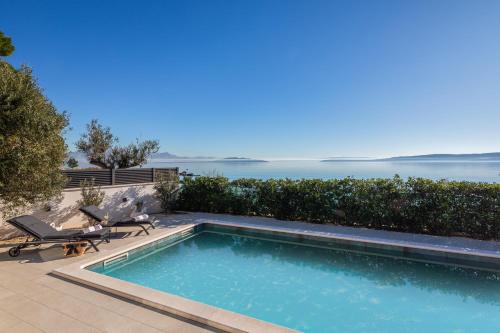 Beachfront Villa Ines with Pool