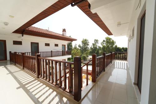 Balkoni atau teres di Akyaka Nehir Butik Otel