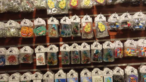 a bunch of clocks on display in a store at Surf View Resort in Ahangama
