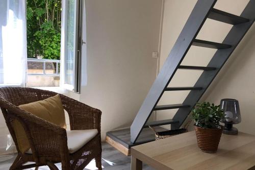 Photo de la galerie de l'établissement Charmant DUPLEX - Chez Delpha, à Fontainebleau