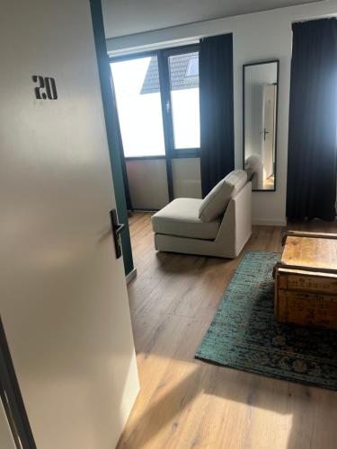 Ruang duduk di Airport Hotel Jägerhof Weeze