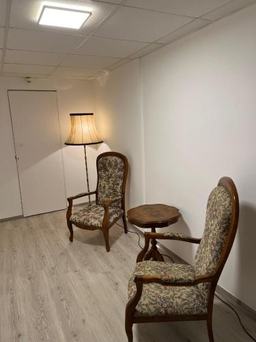 Χώρος καθιστικού στο City Hotel Post 21