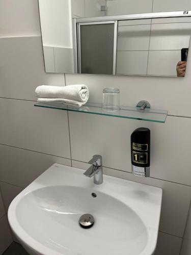 Ένα μπάνιο στο City Hotel Post 21