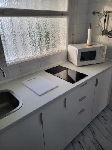 Kuchyň nebo kuchyňský kout v ubytování Apartamento Pancho Nerja