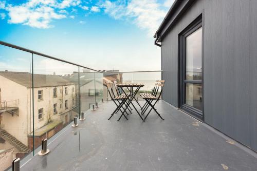 Balkón nebo terasa v ubytování The Banks Apartments