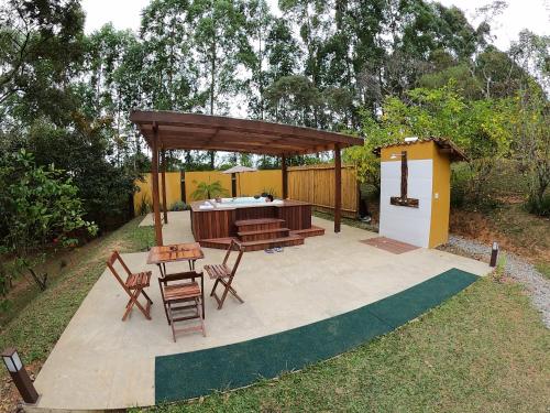 Taman di luar Pousada Spa Prana Lorien