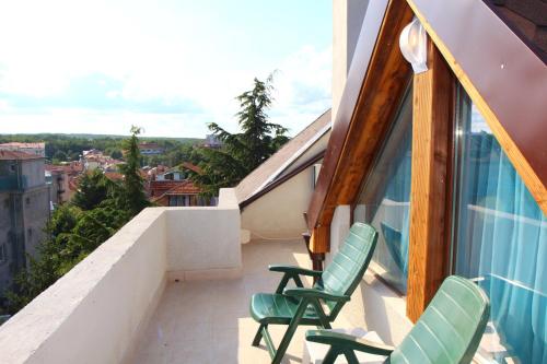Balkon oz. terasa v nastanitvi Villa Elmar