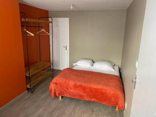 Kama o mga kama sa kuwarto sa Appartement 5 - Hyper centre - 1 à 4 personnes