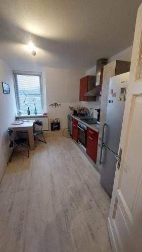 Dapur atau dapur kecil di ferienwohnung Radevormwald Mitte