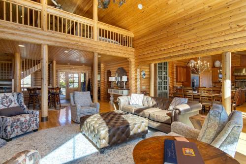 Χώρος καθιστικού στο Westover Lodge