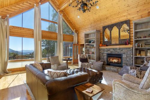 Χώρος καθιστικού στο Westover Lodge
