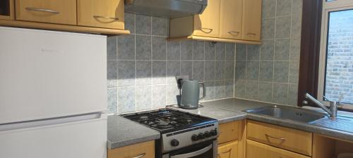 Virtuvė arba virtuvėlė apgyvendinimo įstaigoje Catford Homestay- Shared Apartment with Shared Bathroom