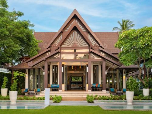 a rendering of the front of a house at Amari Koh Samui in Chaweng