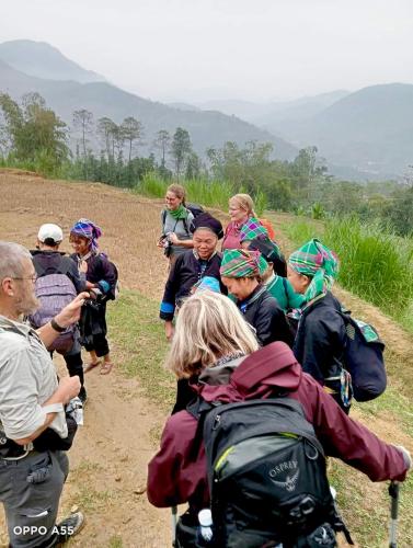 Huéspedes de Bungalow Hoàng Su Phì