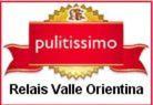 a red and white sign with the words philips valley ontario at Hotel Relais Valle Orientina in Pitigliano